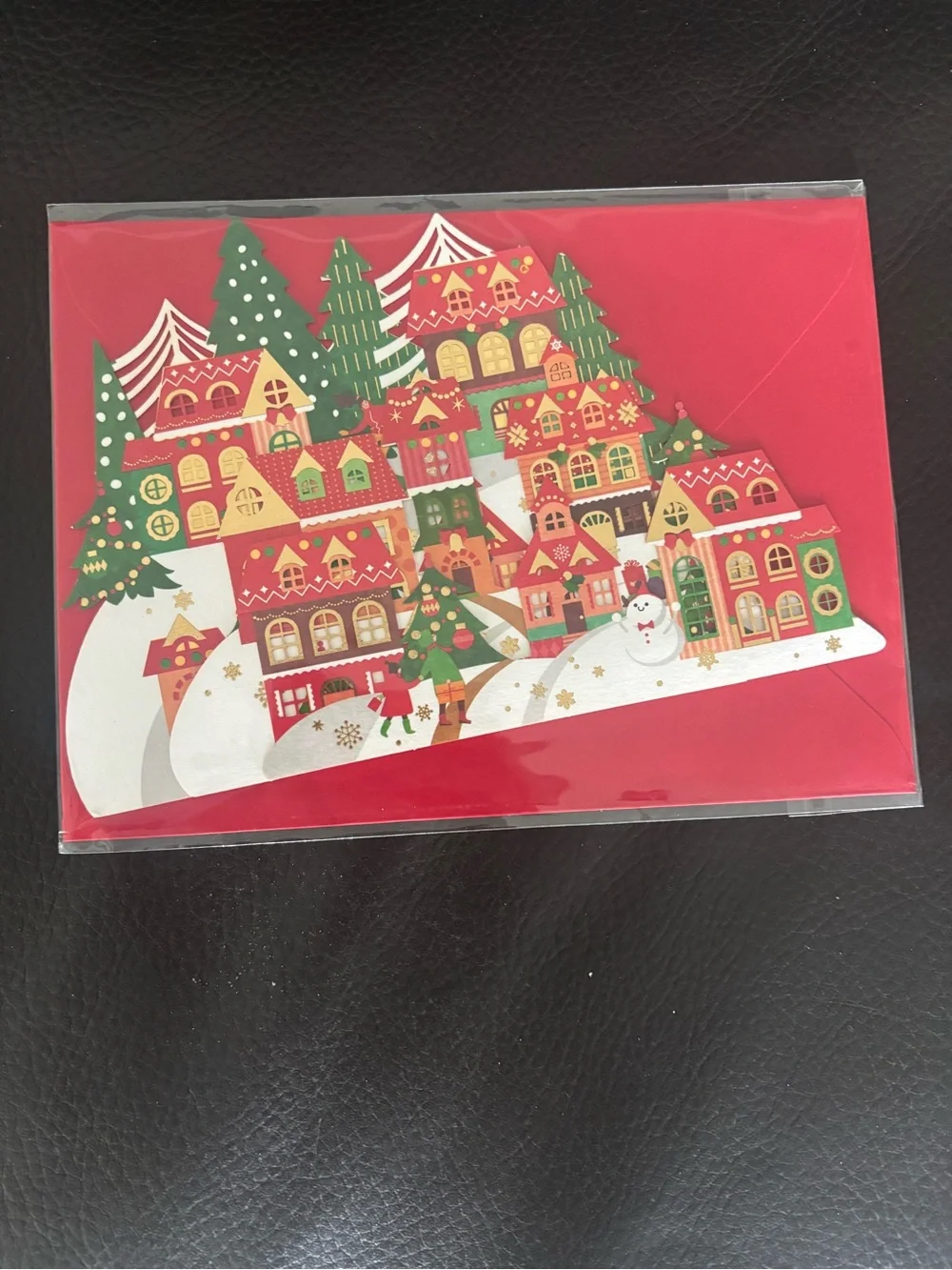 Christmas Village Pop Up Card